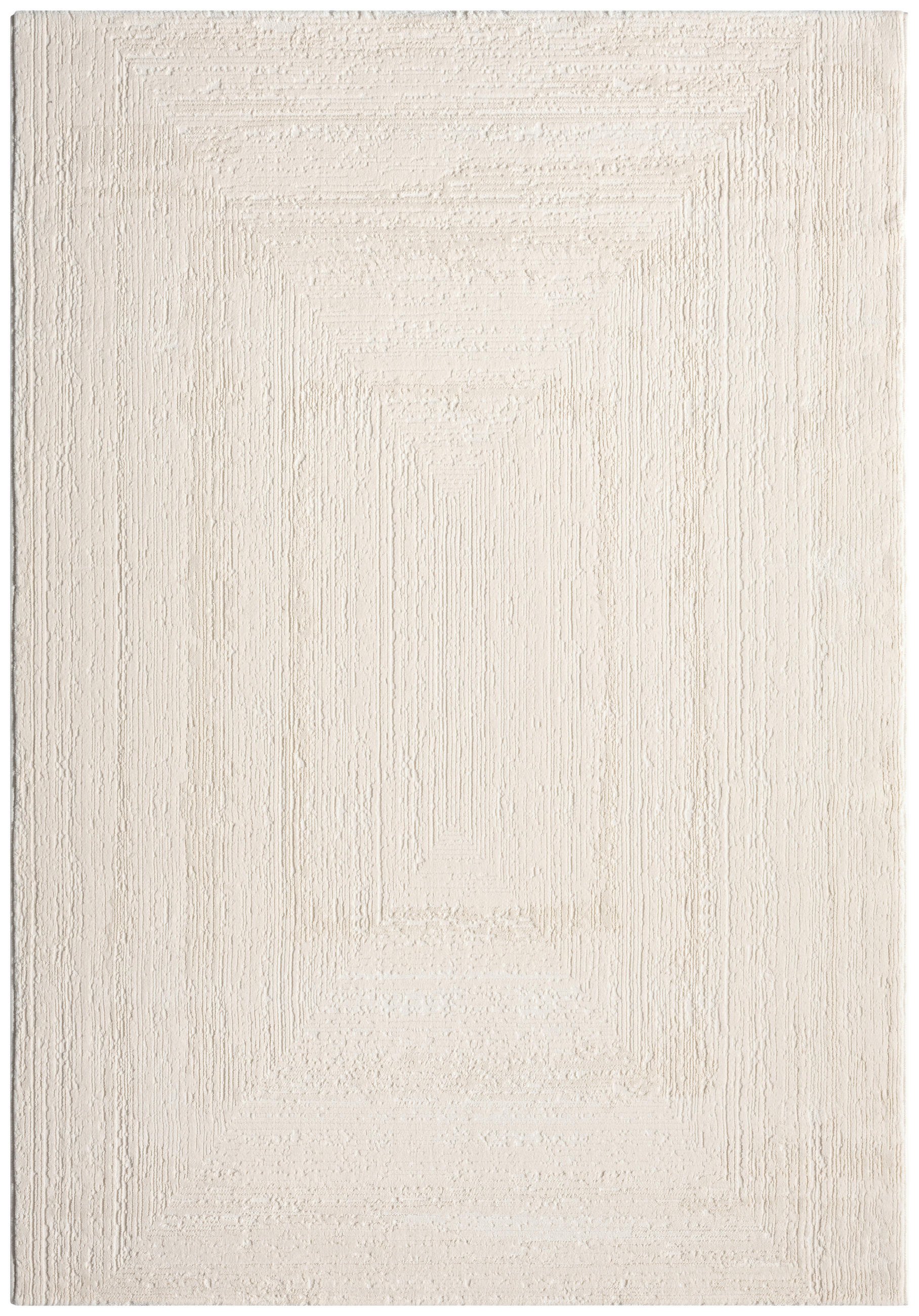 Webteppich Creme Cilian 200x290 cm, Jute