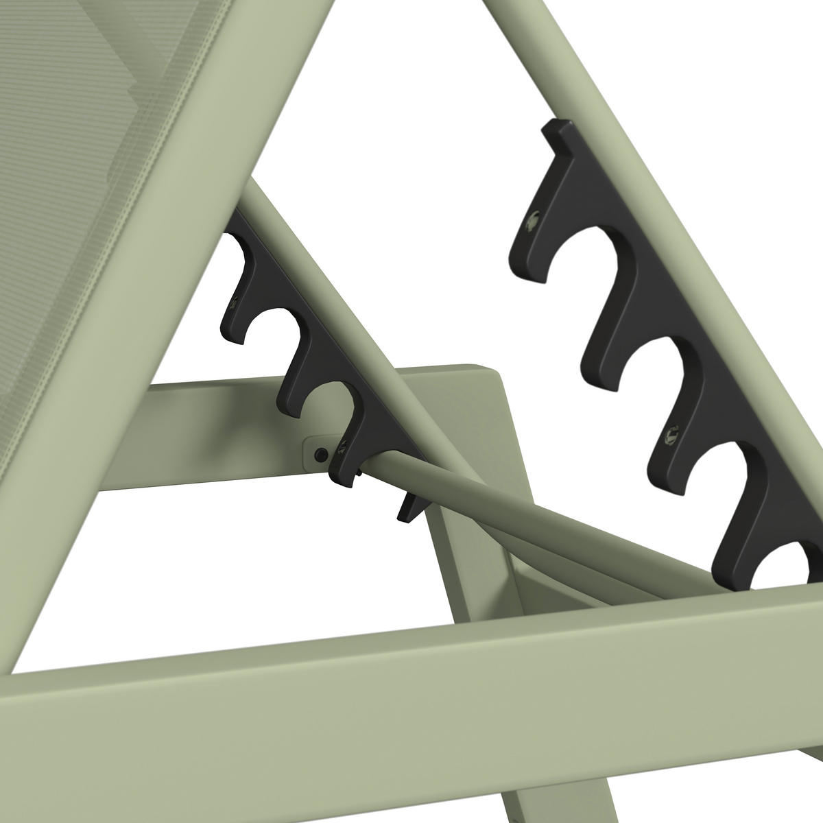 SOLSÄNG   55/92/164 cm  - olivgrön, Design, metall/textil (55/92/164cm) - Ambia Garden