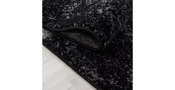 FLACHWEBETEPPICH 140/200 cm Hawaii Schwarz  - Schwarz, Design, Textil (140/200cm) - Novel