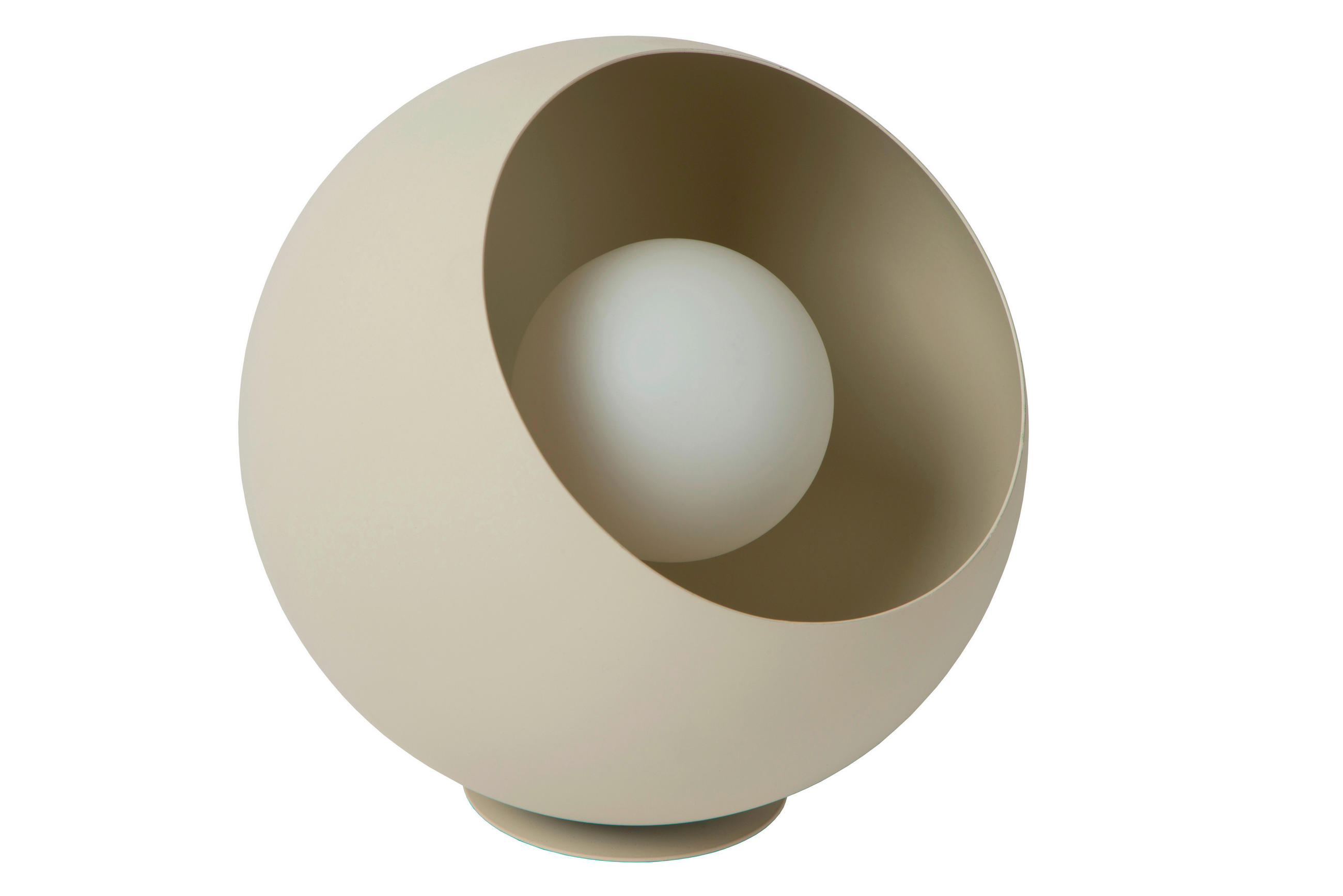 TISCHLEUCHTE 20/20/20 cm   - Weiß, Design, Metall (20/20/20cm) - Lucide