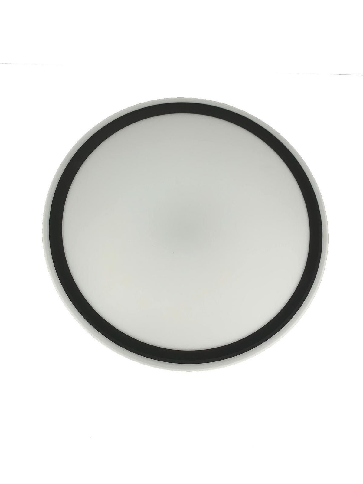 LED-DECKENLEUCHTE     - Schwarz, Konventionell, Kunststoff (6.5/37/37cm)