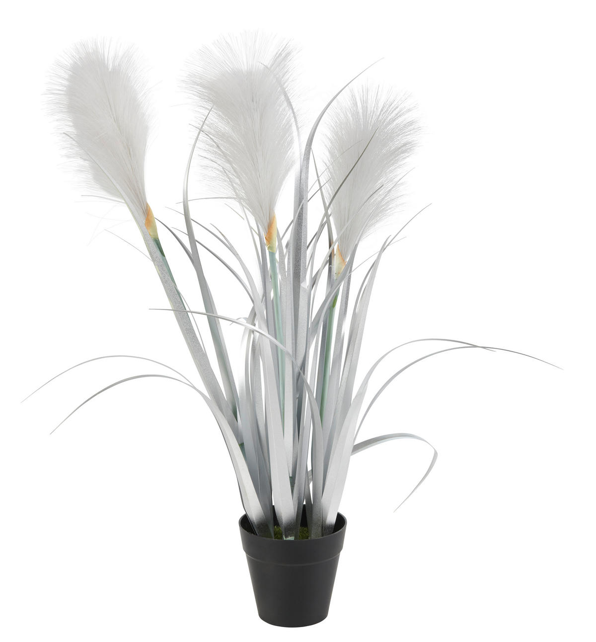 RÁKOSIE - čierna/biela, Trend, kov/textil (55cm) - Ambia Home