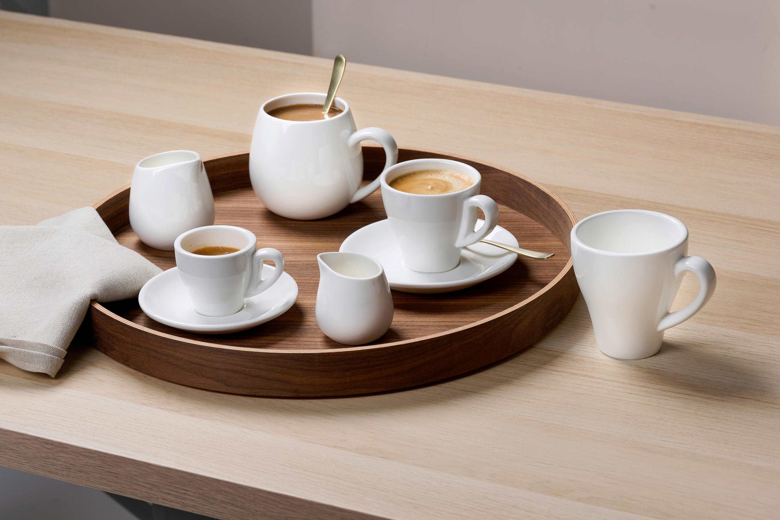 MILCHKÄNNCHEN - Weiß, KONVENTIONELL, Keramik (7/7/8cm) - Ritzenhoff Breker