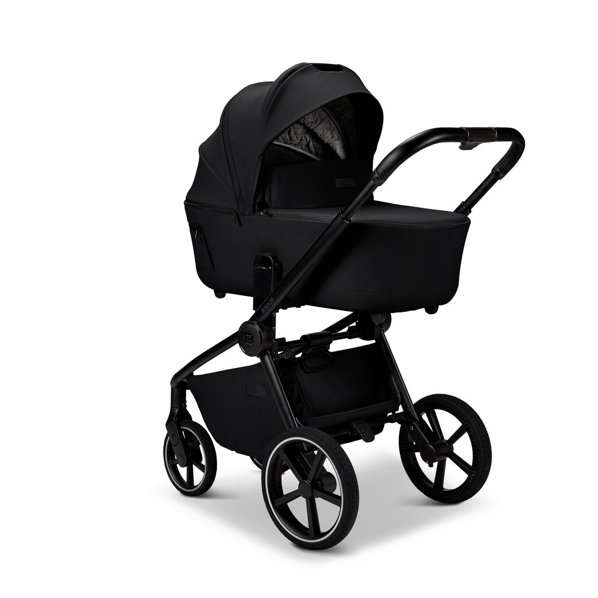 KOMBIKINDERWAGEN  Resea 2.0  Onyx  - Schwarz, Basics, Textil (96/57/114cm) - Moon