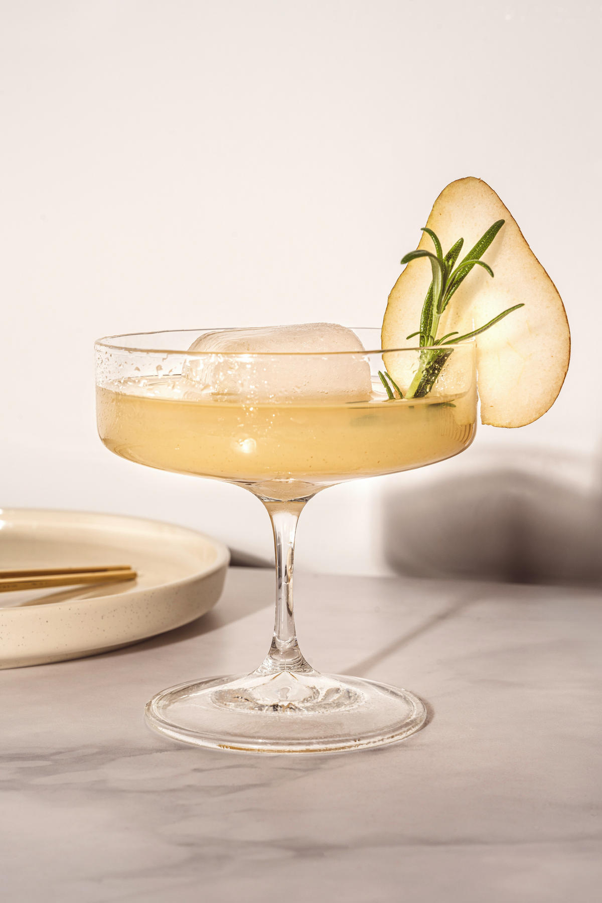 CHAMPAGNERGLAS BASSO 320 ml 2-teilig  - Klar, Design, Glas (11,2/11,6/11,2cm) - Leonardo