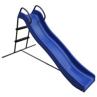 ŠMÝKAČKA PRE DETI - modrá/antracitová, Konventionell, kov/plast (95/110/185cm)