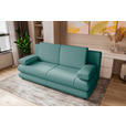 SCHLAFSOFA  in Mikrofaser Mintgrün  - Schwarz/Mintgrün, KONVENTIONELL, Kunststoff/Textil (212/93/90cm) - Carryhome