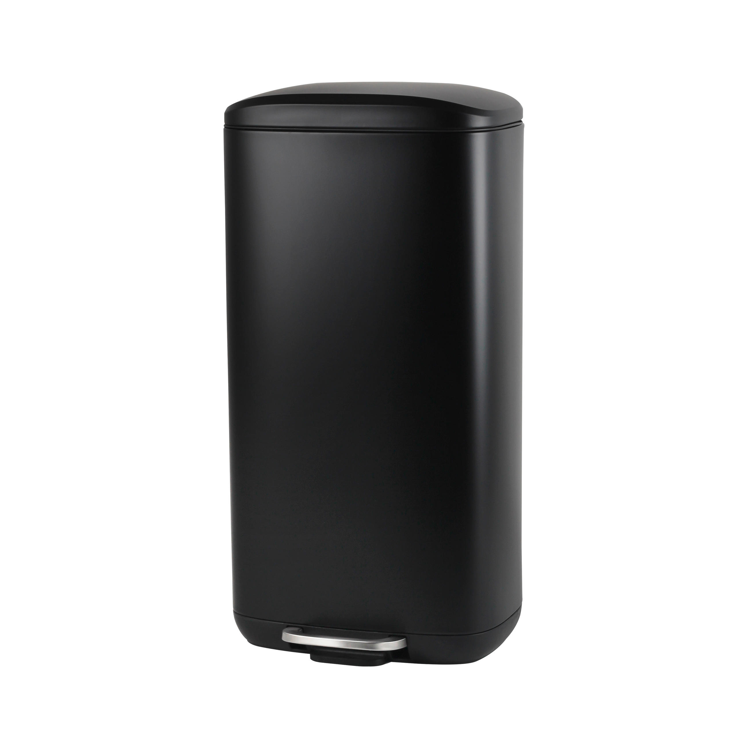 TRETEIMER 30 L  - Schwarz, Basics, Kunststoff/Metall (34,8/67,4/30,5cm) - Novel