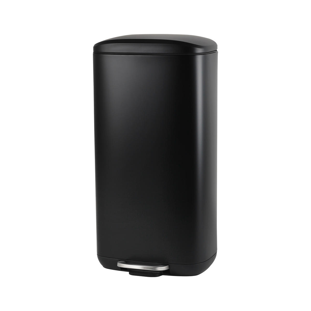 TRETEIMER 30 L  - Schwarz, Basics, Kunststoff/Metall (34,8/67,4/30,5cm) - Novel