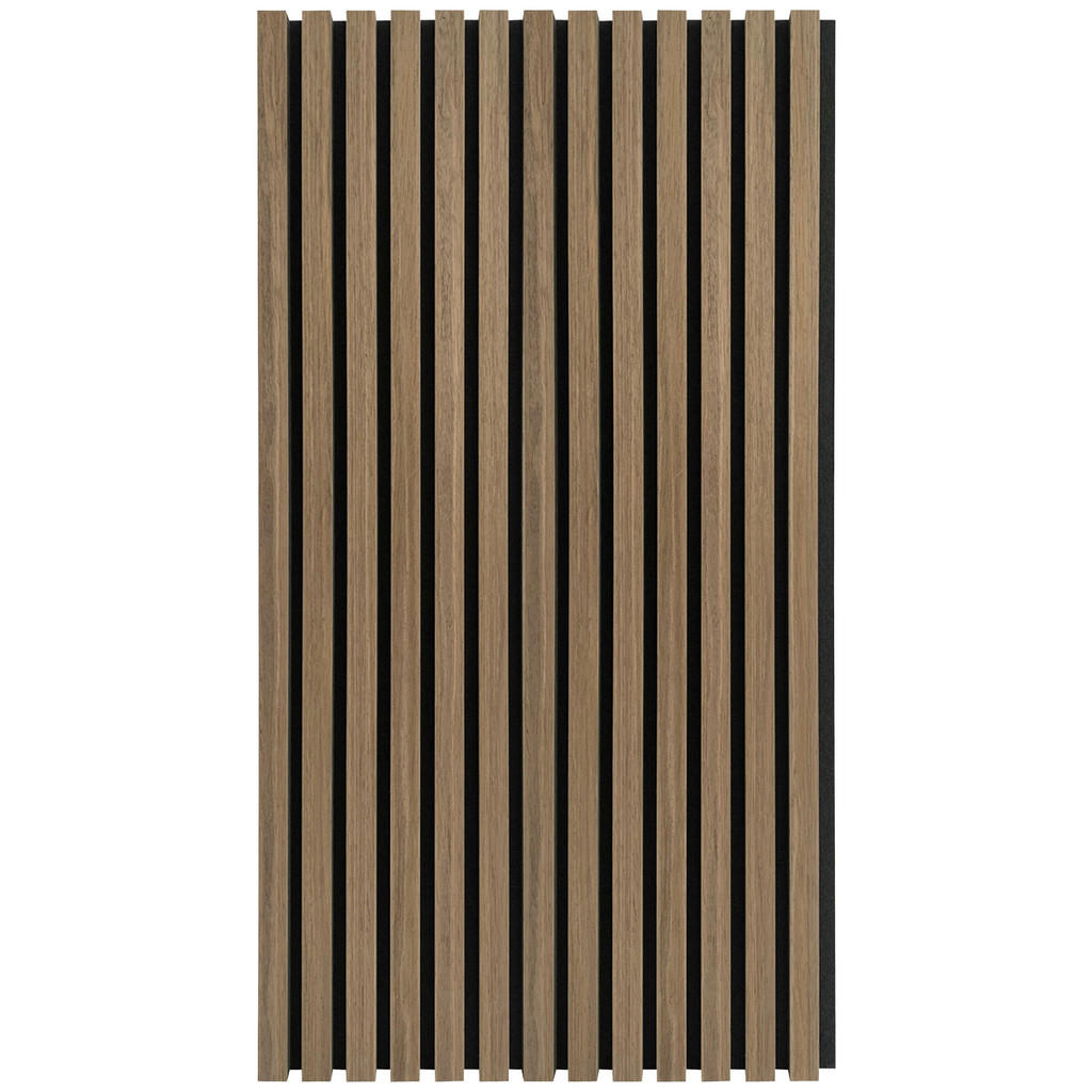 Thumbnail - Xora Akustikpaneel, Schwarz, Eiche, Holz, Kunststoff, Pappel, furniert, 52x104x2.2 cm, Fsc, CE, Montage ohne Bohren, Tap...