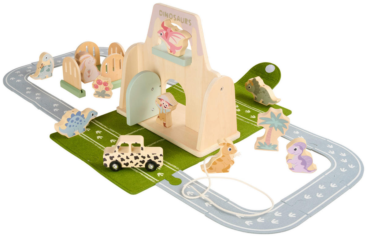 KINDERSPIELSET  - Multicolor, Trend, Holz/Textil (23/10,5/21cm) - Avelia