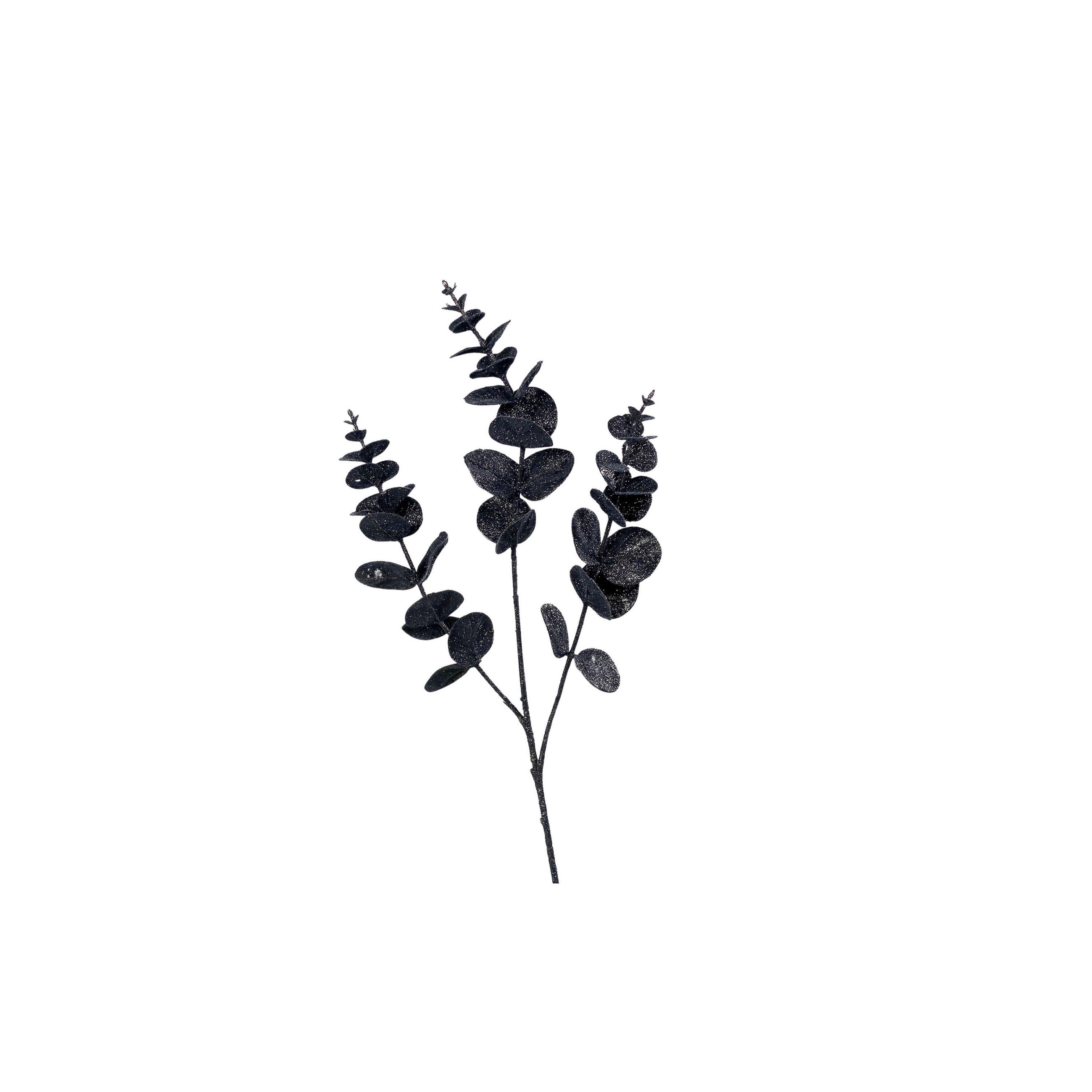 KUNSTBLUME - Schwarz, Basics, Kunststoff (63cm)