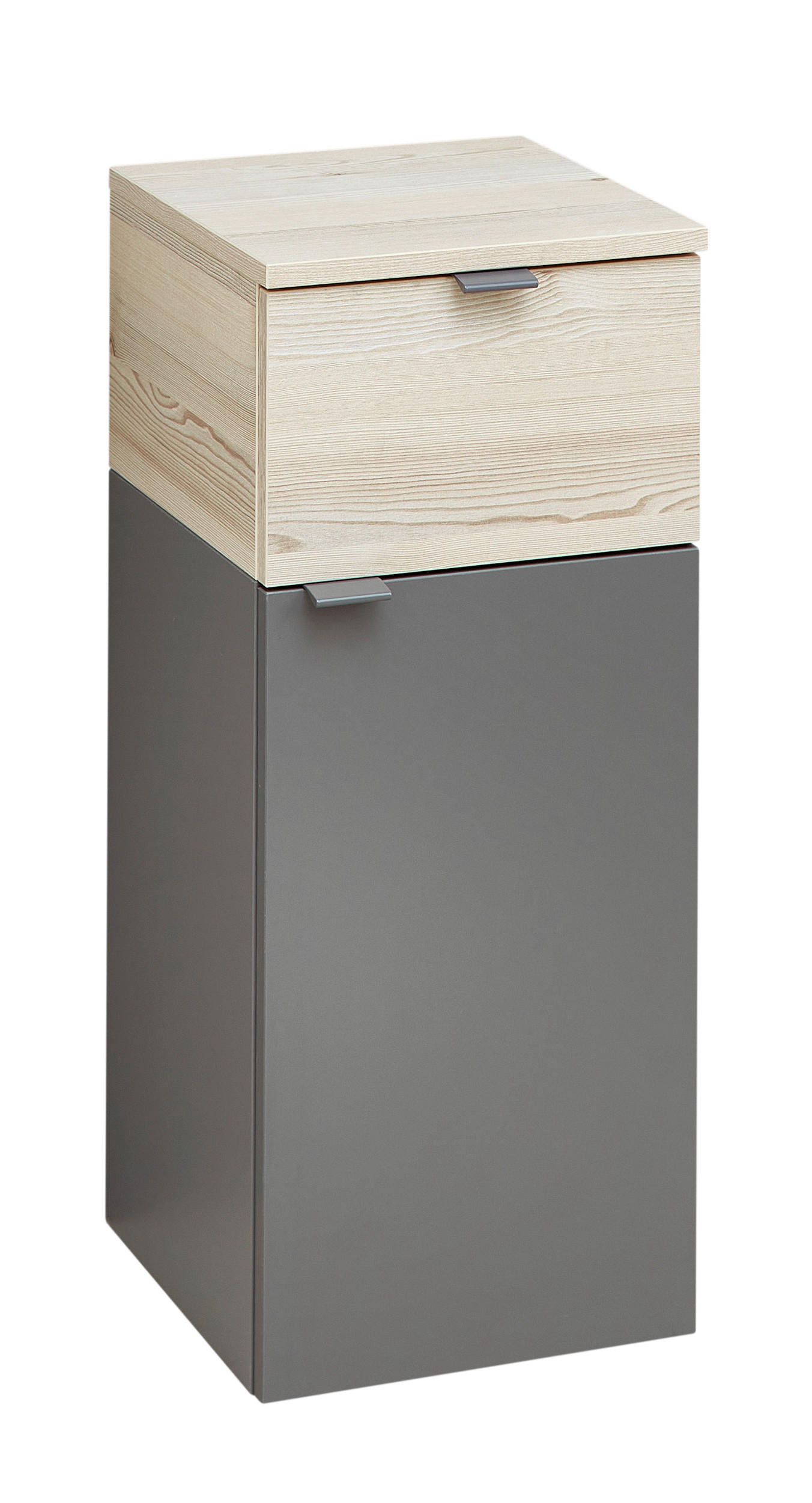 UNTERSCHRANK 30/71,6/33 cm   - Dunkelgrau/Pinienfarben, KONVENTIONELL, Glas/Holzwerkstoff (30/71,6/33cm) - Pelipal