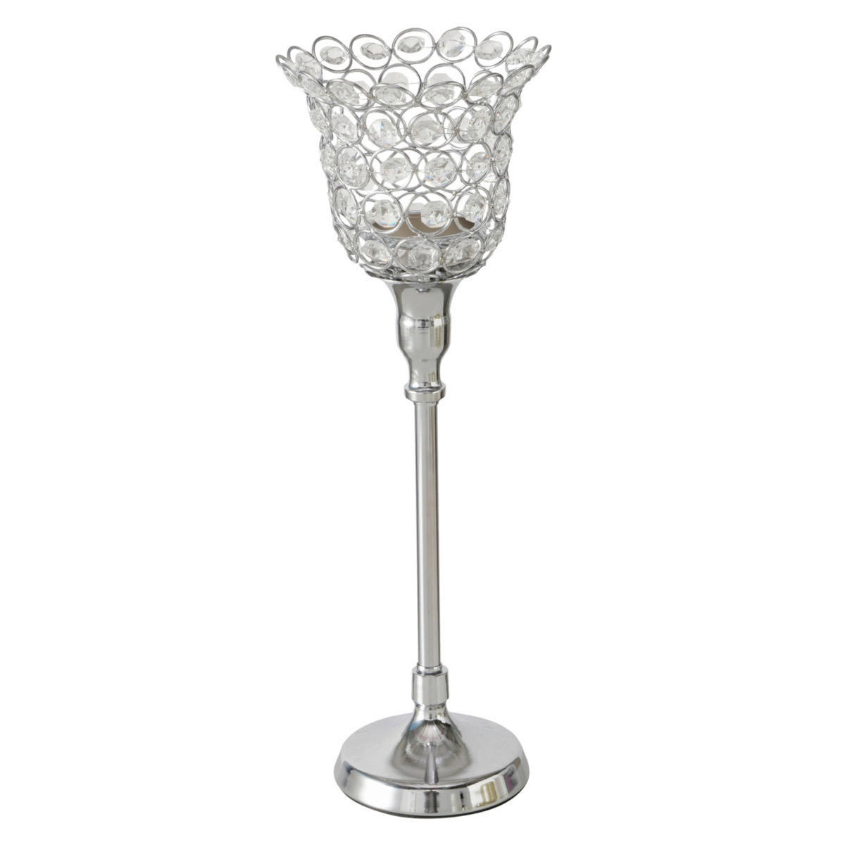 STOJAN NA SVÍČKU  kov - Basics, kov (14/14/39cm)