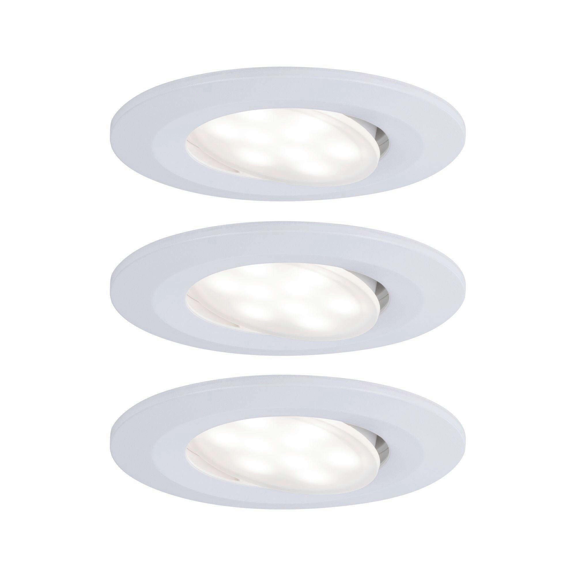 LED-DECKENLEUCHTE 9 cm  - Weiß, Basics, Kunststoff (9cm) - Paulmann