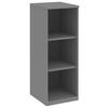 AKTENREGAL Grau  - Grau, KONVENTIONELL, Holzwerkstoff (40/111,7/43cm) - Moderano