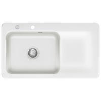 SPÜLE Juna 90 / 50150212  - Weiß Hochglanz, Basics, Keramik (90/20/51cm) - Systemceram