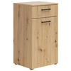 KOMMODE  in 45/83/40 cm  - Anthrazit/Schwarz, MODERN, Holzwerkstoff/Kunststoff (45/83/40cm) - Carryhome