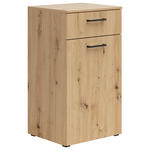 KOMMODE  in 45/83/40 cm  - Anthrazit/Schwarz, MODERN, Holzwerkstoff/Kunststoff (45/83/40cm) - Carryhome