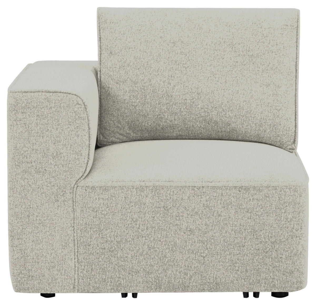 SOFA drvo, plastika, tekstil  bež    - bež/crna, Design, drvo/tekstil (230,5/65/90cm) - Livetastic