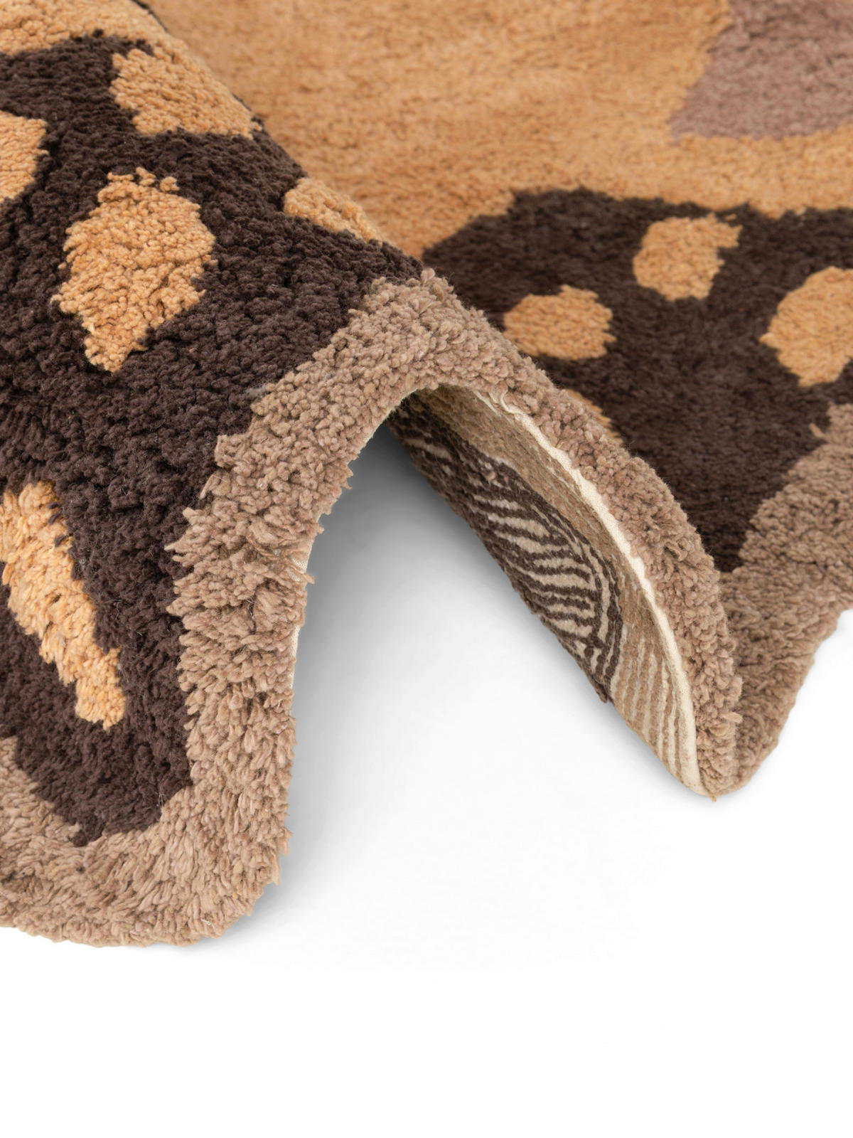 KINDERTEPPICH 120/125 cm Snuggle Roary  - Hellgelb/Braun, Basics, Kunststoff/Textil (120/125cm) - Hanse Home