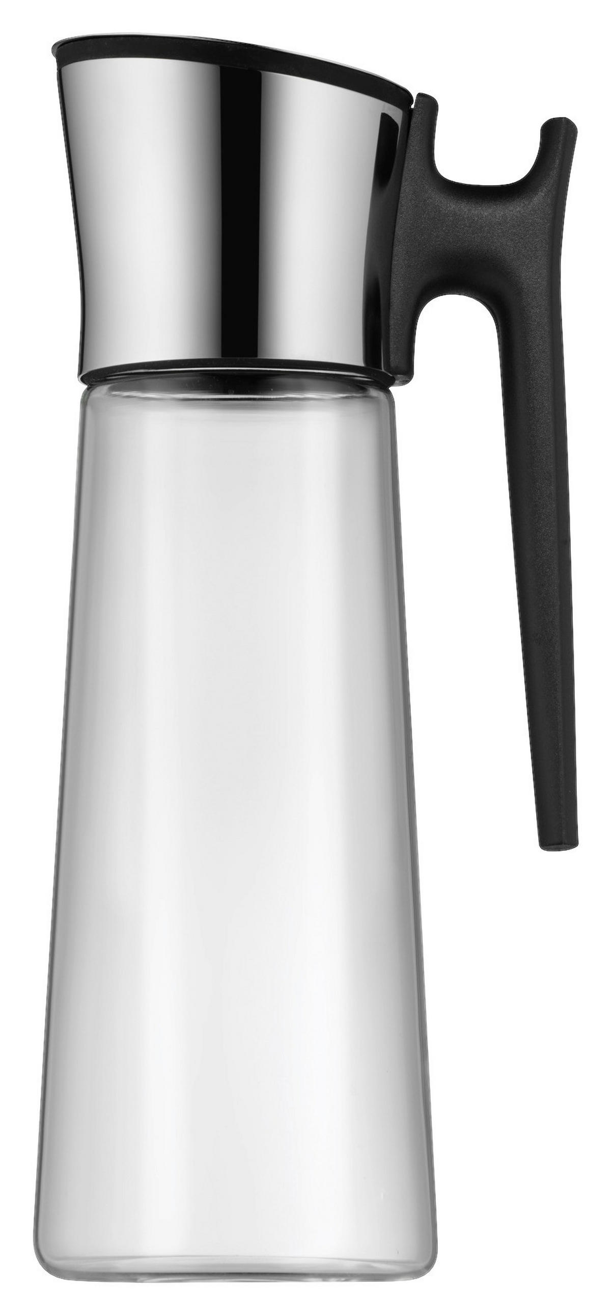 WASSERKARAFFE 1,5 L    - Schwarz, KONVENTIONELL, Glas/Kunststoff (15/31cm) - WMF