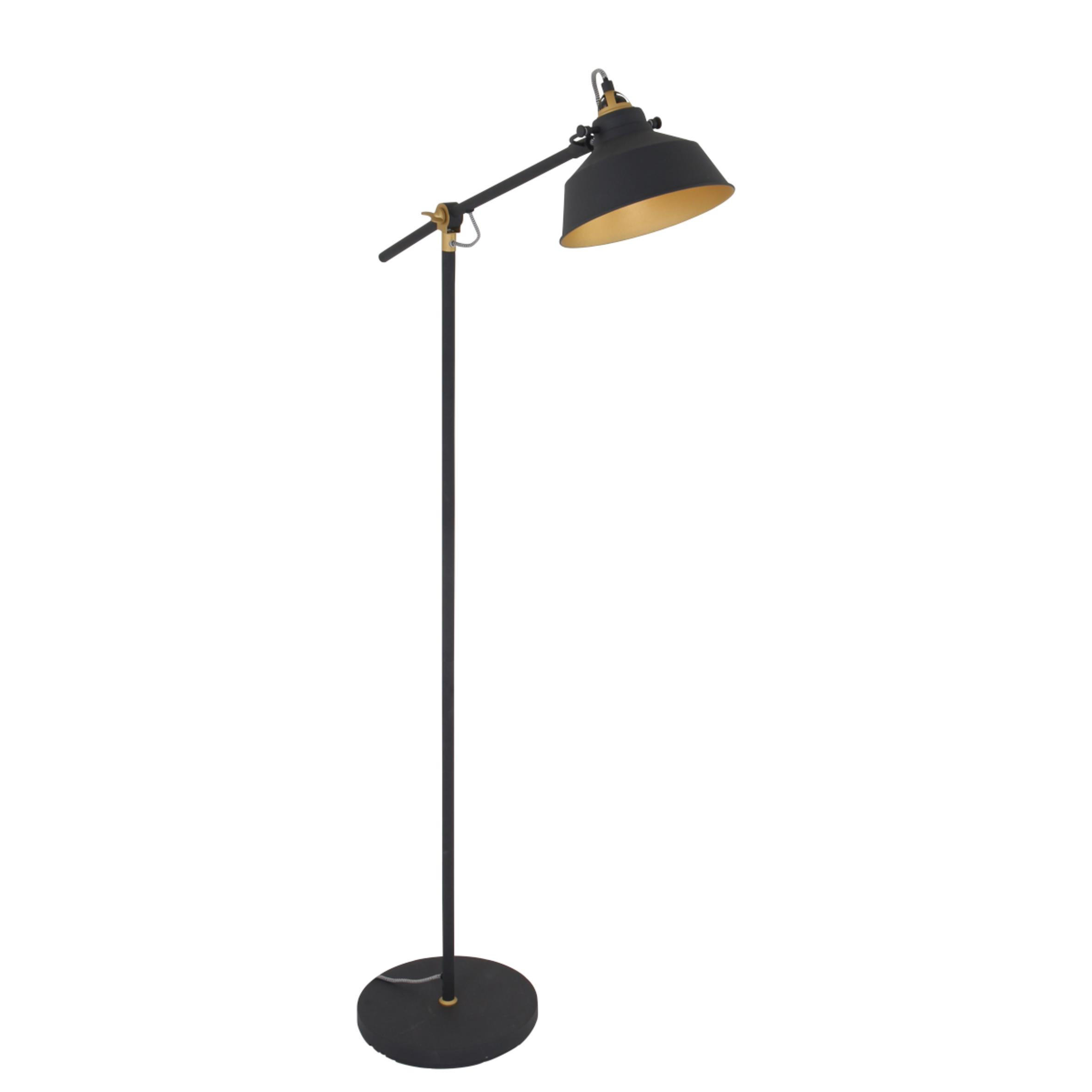 STEHLEUCHTE  28/130/65 cm   - Schwarz/Grau, Trend, Metall (28/130/65cm)
