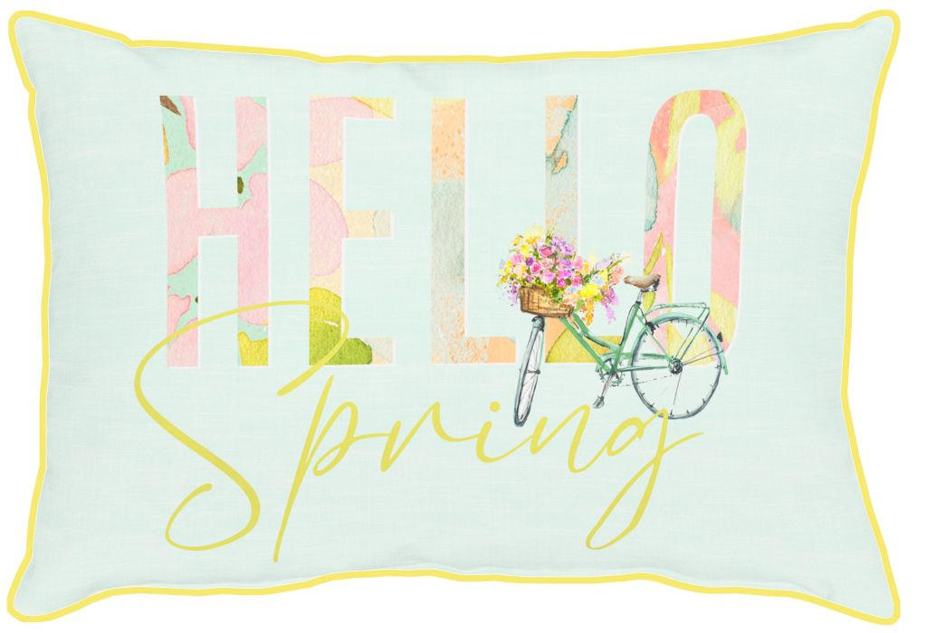 Esposa Zierkissen Springtime Mehrfarbig 35x50 cm