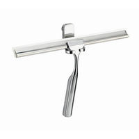 DUSCHABZIEHER - Edelstahlfarben, Basics, Kunststoff/Metall (25/16,5/5cm) - Wenko