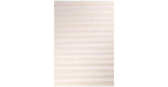 HANDWEBTEPPICH 200/290 cm Nordic Stripes  - Creme, Natur, Textil (200/290cm) - Linea Natura