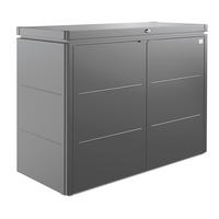 KISSENBOX 160/118/70 cm  - Dunkelgrau, Design, Metall (160/118/70cm) - Biohort