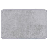 KOUPELNOVÁ PŘEDLOŽKA, 70/45 cm - šedohnědá, Basics, textil (70/45cm) - Boxxx