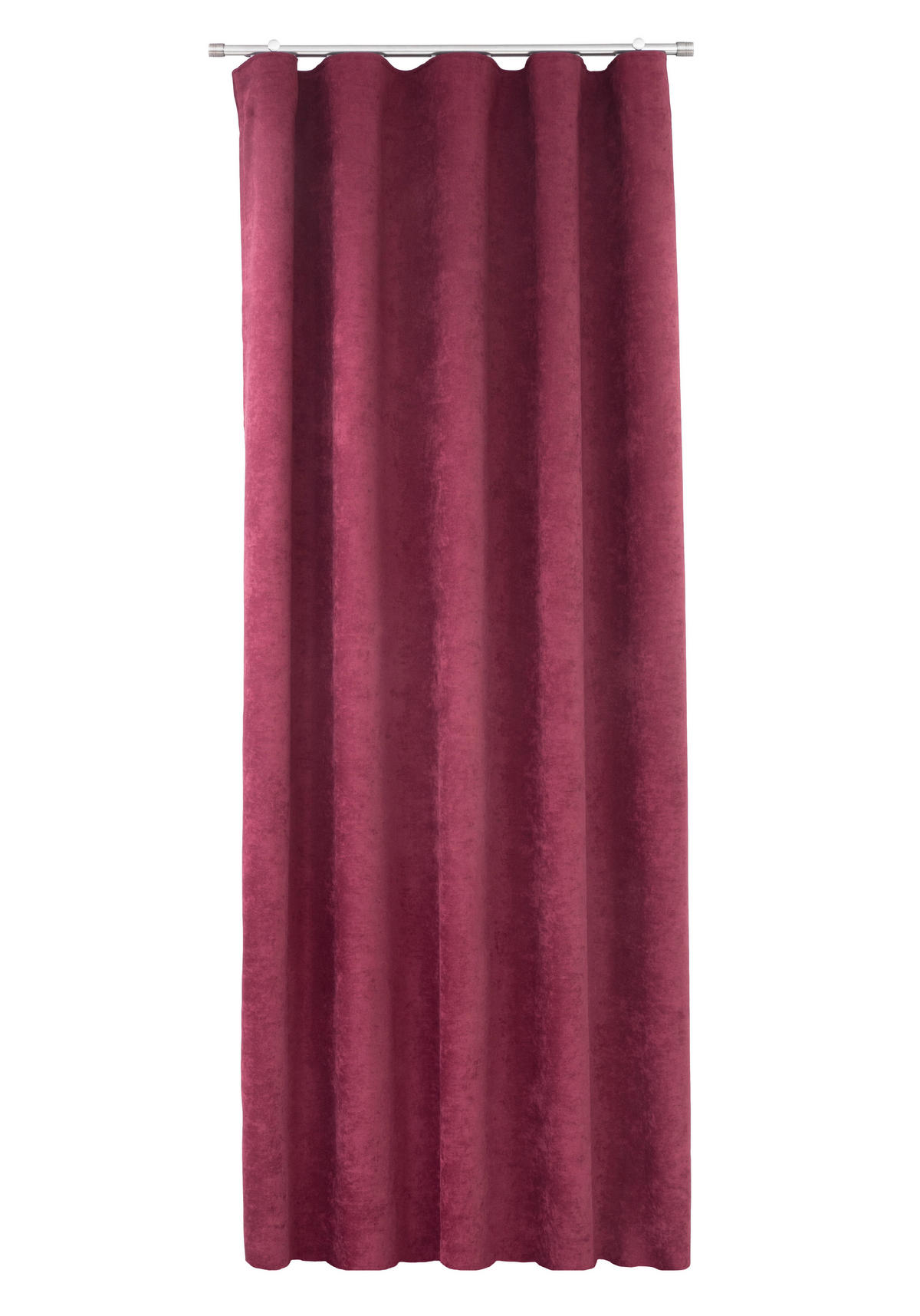 KÉSZFÜGGÖNY sötétítő  - bordó, Basics, textil (140/250cm)