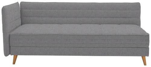 LIEGE in Grau  - Grau, MODERN, Holz/Textil (210/84/130cm) - Joka