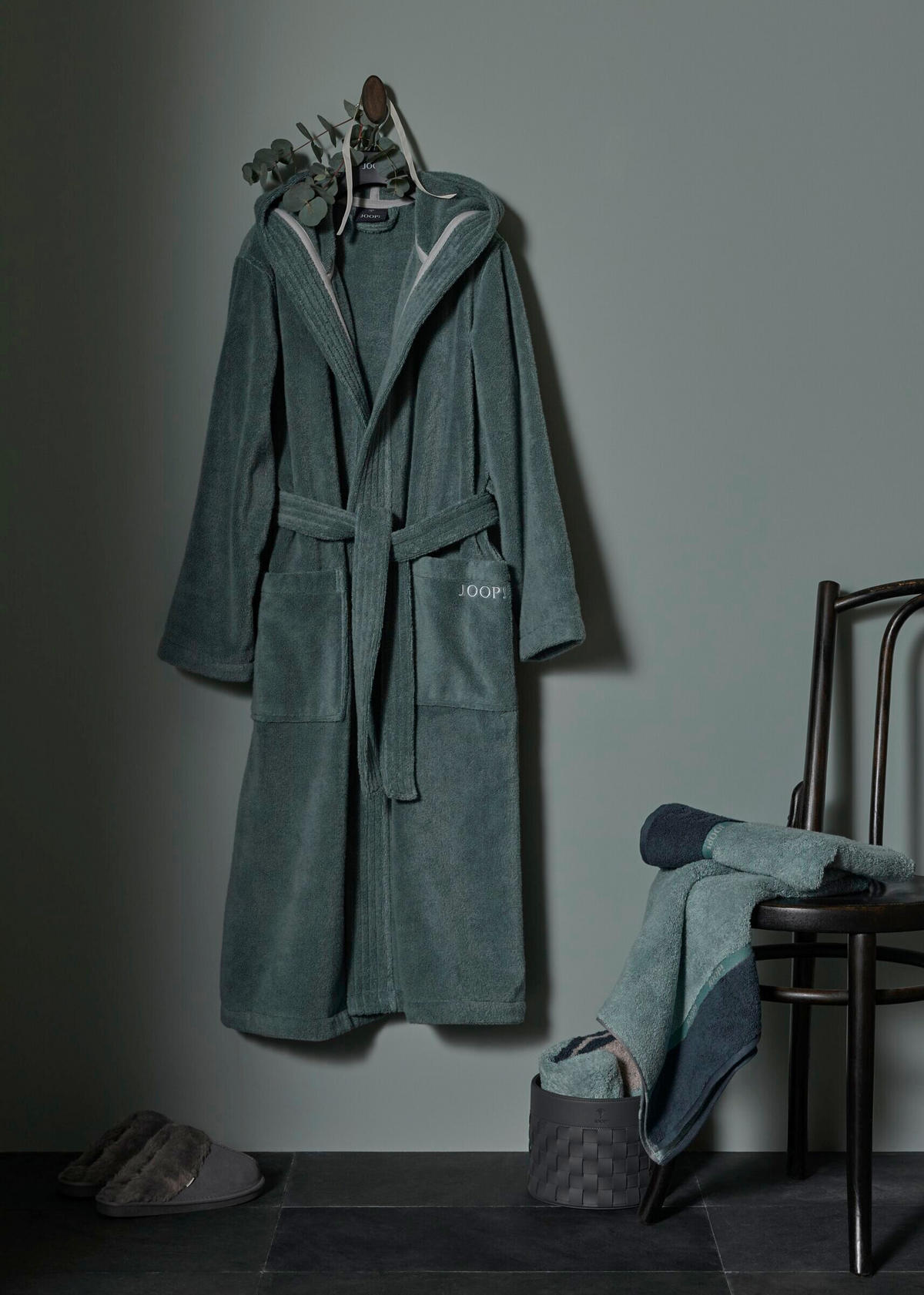 BADEMANTEL 48/50 Damen  - Grün, Basics, Textil (48/50null) - Joop!