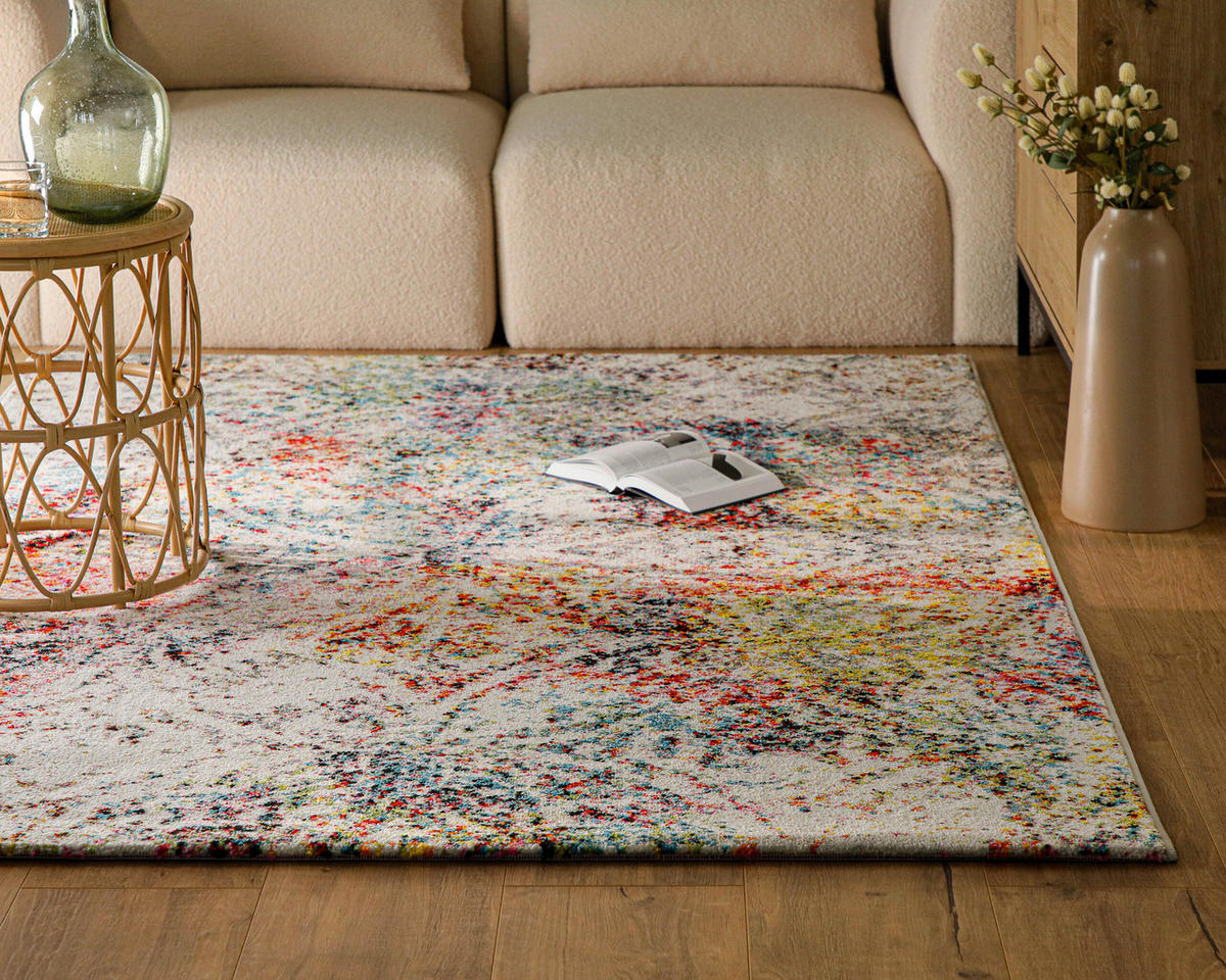 WEBTEPPICH  Wohnzimmer 120/170 cm Esprit Multicolor rechteckig  - Multicolor, Basics, Textil (120/170cm) - Esprit