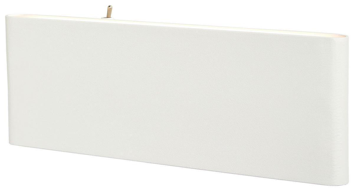 LED SVJETILJKA ZIDNA Siegfried  - bijela/opalna, Design, metal/plastika (22,5/3,5/8cm) - Globo