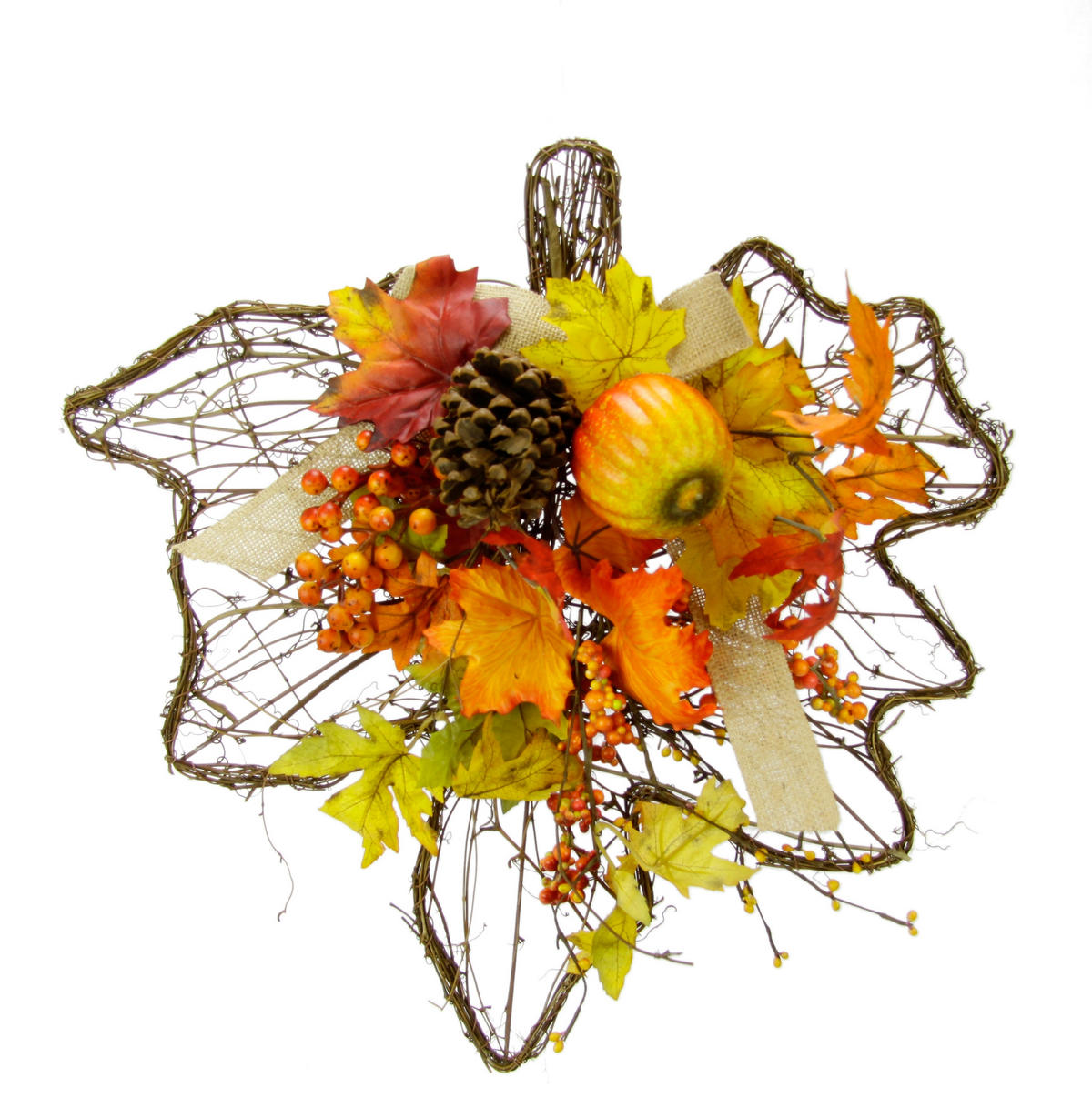 DEKOBLATT  - Natur, Naturmaterialien/Kunststoff (49cm)