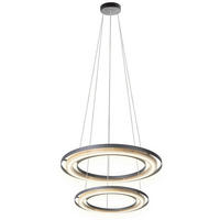 LED-HÄNGELEUCHTE 56/150 cm  - Schwarz/Naturfarben, Basics, Holz/Metall (56/150cm)