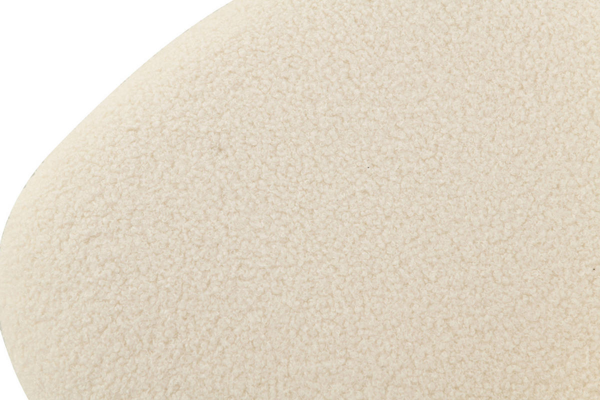 STUHL , , Teddystoff  - Walnussfarben/Weiß, MODERN, Holz/Textil (55/78/58cm) - MID.YOU