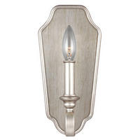 STENSKA SVETILKA  Elstead Dewitt ///220-240 V/E14 - srebrne barve, Konvencionalno, kovina (14.6/30.1/13.2cm) - Elstead Lighting