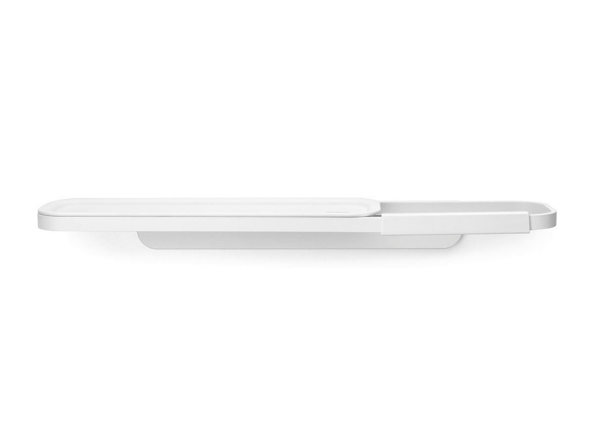 TOILETTENPAPIERHALTER - Weiß, Basics, Metall (42.1/4.4/8.9cm) - Brabantia