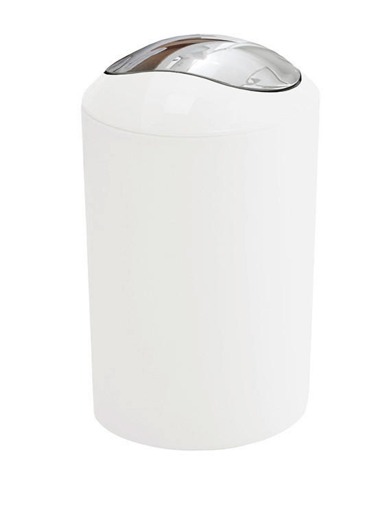 KOSMETIKEIMER GLOSSY 5 L  - Weiß, Basics, Kunststoff (20/30cm) - Kleine Wolke