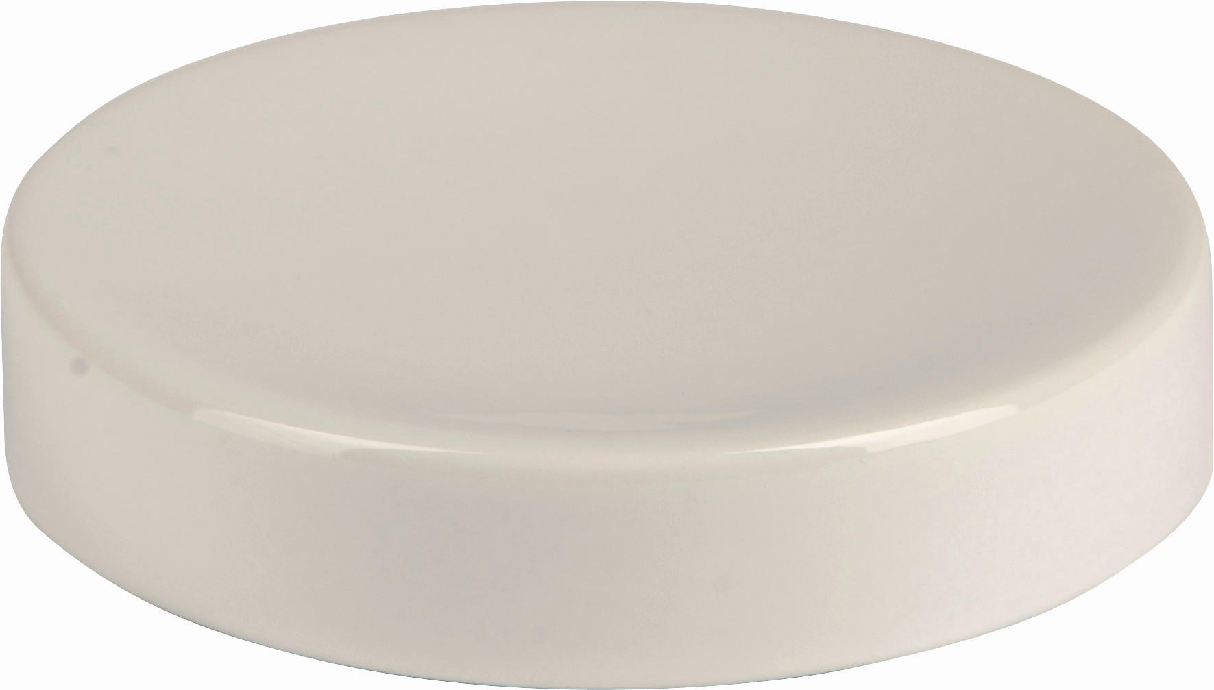 SEIFENSCHALE Keramik  - Weiß, Basics, Keramik (12,4/2,7/12,4cm) - Sadena