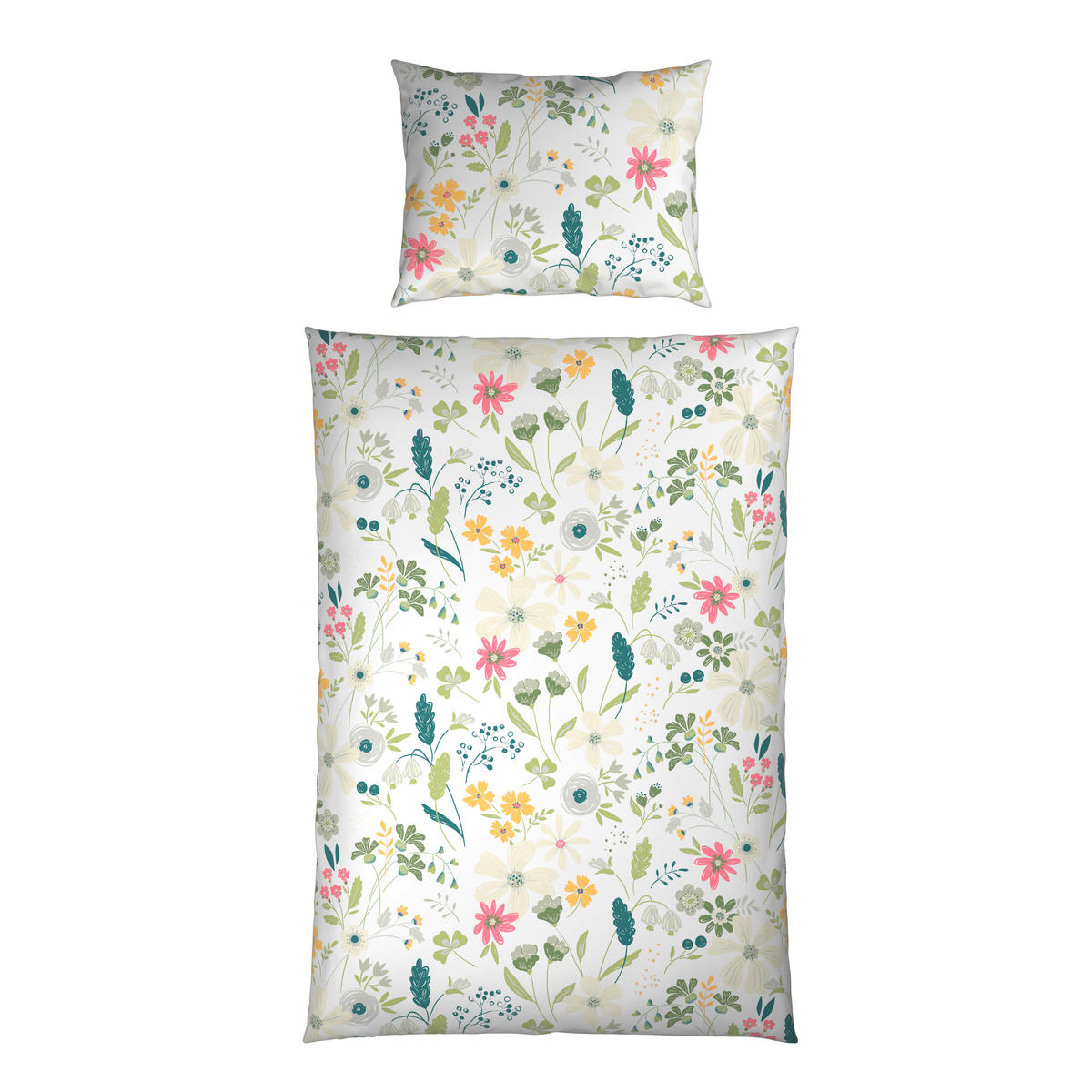 BETTWÄSCHE CUBY Satin 140/200 cm  - Multicolor, KONVENTIONELL, Textil (140/200cm) - Esposa