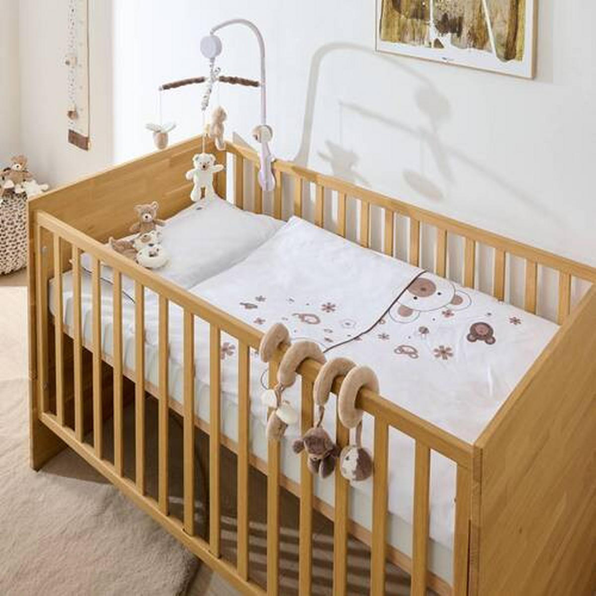 MOBILE HONEY  - Beige/Creme, Basics, Kunststoff/Textil (34cm) - Patinio