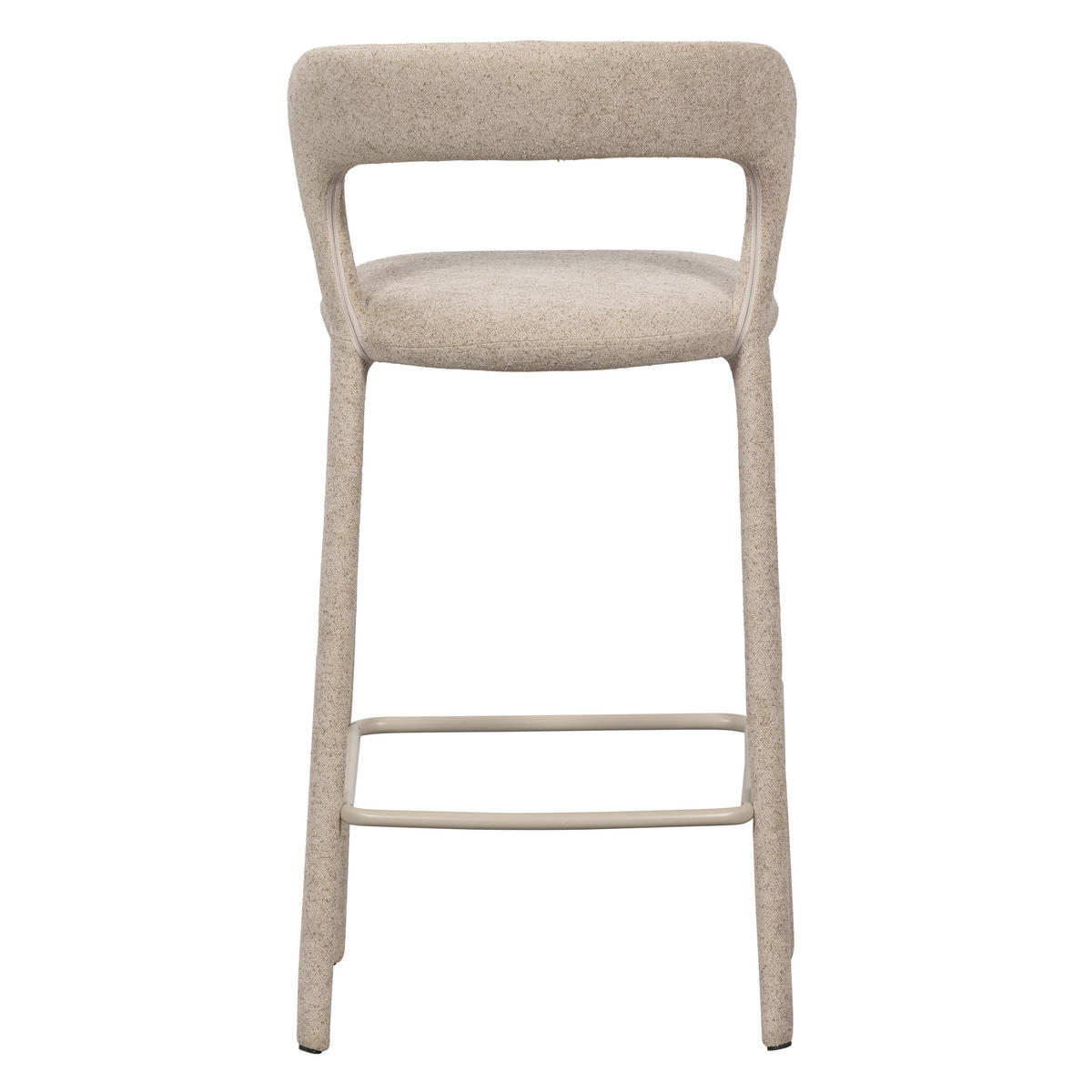 BARHOCKER in Textil Sandfarben  - Sandfarben, MODERN, Textil (48/95/52cm) - Livetastic