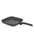 GRILLPFANNE 28/28 cm PTFE-Antihaftbeschichtung - Schwarz, Kunststoff/Metall (28/28cm) - SCHULTE UFER