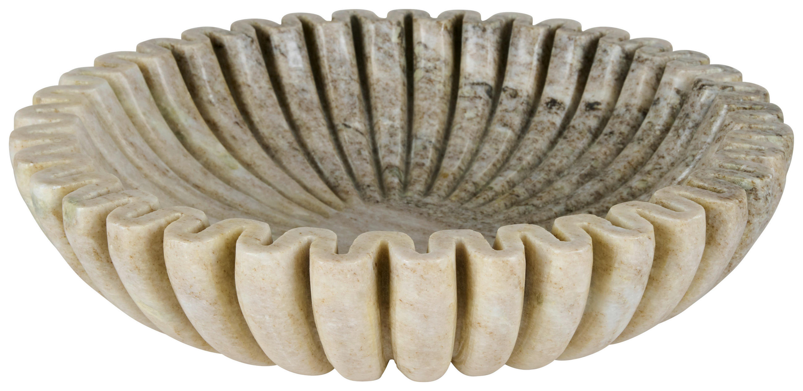 DEKOSCHALE - Dunkelbraun, Design, Stein (30/7cm) - Ambia Home