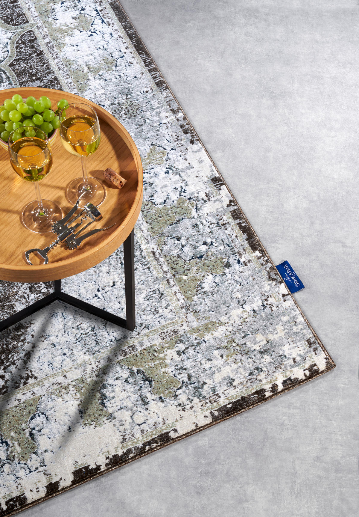 VINTAGE-TEPPICH 115/170 cm Kollektion 1809 Braun, Multicolor  - Multicolor/Braun, LIFESTYLE, Kunststoff/Textil (115/170cm) - Villeroy & Boch